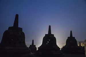 Indonesien, Java, Magelang und der Borobudur-Tempel