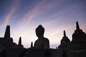 Indonesien, Java, Magelang und der Borobodur-Tempel