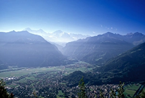 Swiss Alps Tourism Drucke: Interlaken