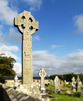 Irland, County Sligo, Drumcliffe (zeltischer Hochkreuz)
