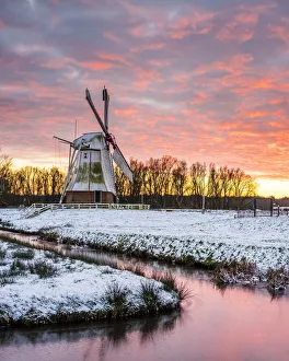 European Canal Scenes Drucke: January 2016