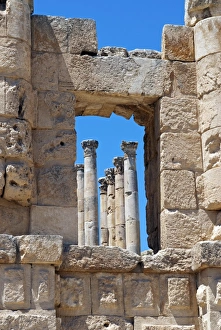 Karte Drucke: Jordan, Jerash