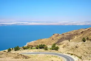 Jordan, Gouvernement von Madaba am Toten Meer nahe der Stadt Maat