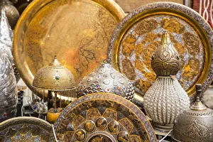 North African Markets Drucke: Khan el-Khalili bazaar (Souk), Cairo, Egypt