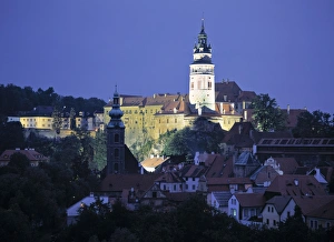Czech Republic Historic Buildings Drucke: Krumlov Castle