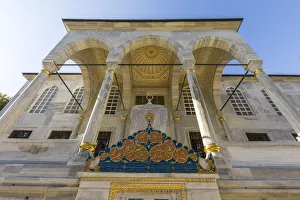 Istanbul Turkey Drucke: Library of Ahmet 3rd, Topkapi Palace, Istanbul, Turkey