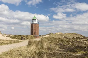 Schleswig Holstein Landscapes Drucke: Lighthouse Quermarkenfeuer in Kampen, Sylt, Schleswig-Holstein, Germany