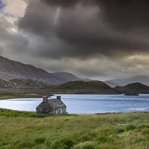 Lochstack, Schottland (Sutherland), Hebriden (Highlands) im Vereinigten Königreich