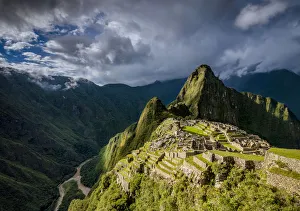 Die Machu-Picchu-Ruinen in der Region Kuzko im Peruanischen Andenland