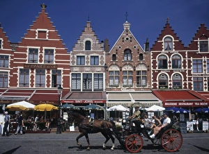 Drucke von Der Markt, Brügge, Belgien Verwandte Bilder Drucke: Der Markt, Brügge.