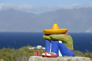 Die mexikanische Türfigurenlaube (La Ventanaz), Baja Kalifornien, Mexiko