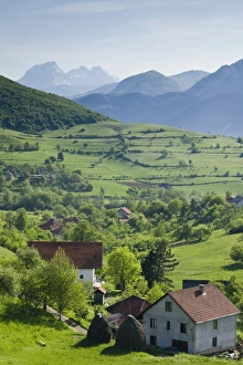Springtime Landscape Drucke: Montenegro