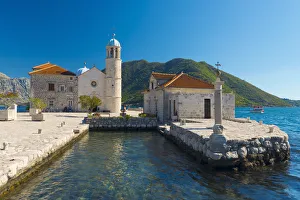 Monigothenien , Bucht von Kotor , Perast , Unserer Lieben Frau auf der Insel Der Felsen , Kirche Unsere Liebe