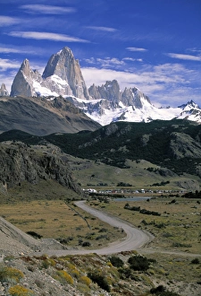 Argentina Travel Destinations Drucke: Mount Fitzroy