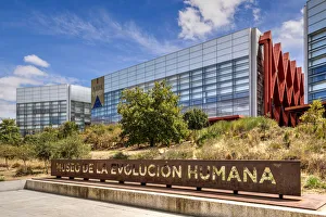 Southern Europe Destinations Drucke: The Museum of Human Evolution, Burgos, Castile and Leon, Spain