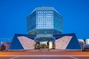 Nationale Bibliothek Belarusslands, Minsk, Weißrussland