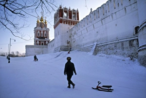 Drucke von Novodevitschi Moskau Russland Ensemble Des Novodevichy-Klosters Drucke: Novodevichy