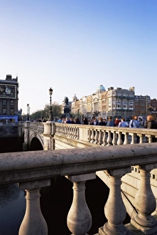 Irish Architecture Photos Drucke: O Connell Bridge