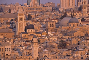 Drucke von Alter Stadt Jerusalems (lat. Berg des Schafers), Palästina/Israel Jerusalemer Kulturerbestätten Drucke: Alter Stadt Jerusalem