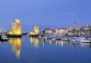 French Coastal Towns Drucke: Old Harbour