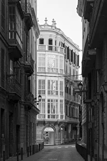 Altstadt von Palma auf der Insel Mallorca in den Balearen und Spanien