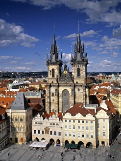 Old Town Prague Attractions Drucke: Old Town Square