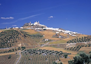 White Village Spain Drucke: Olvera, Andalucia