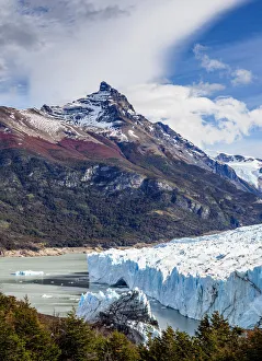 Perito Moreno Gletscher aus hoher Position im Parque Nacional de los Glaciares in der Provinz Santa Cruz
