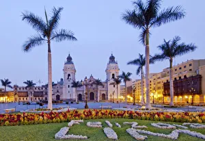 Verwandte Bilder Drucke: Peru,Lima,Dom von der Inka Kathedrale im 16
