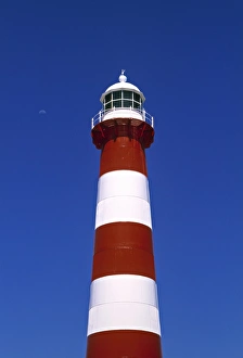 Western Australia Beach Scenes Drucke: Point Moore Lighthouse, Geraldton, Western Australia, Australia