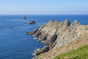 Punkt des Ratz in Plogoff am Kap Sizun im Département Finistère in der Bretagne Frankreich