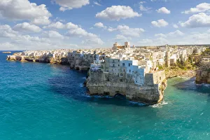 Polignano an der Meer ist eine Gemeinde im Gebiet von Polignano al Mare in der Provinz Bar und dem Bezirk Puglia (Apulien) Italien