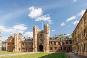 Cambridge Drucke: St Johns College, Cambridge, Cambridgeshire, England, UK
