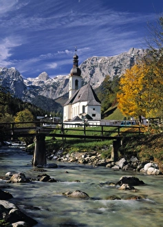 German Village Life Drucke: Ramsau, Bavaria