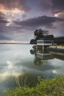 Gasthaus zum Ruhesitz (wo Königin Elisabeth II. im Jahr 1954 übernachtete), auf dem Topawewa, Polonnaruwa