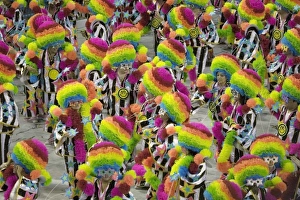 Performance-Kunst Drucke: Karneval von Rio, Rio de Janeiro, Brasilien