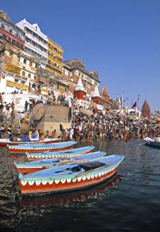 Uttar Pradesh Travel Destinations Drucke: River Ganges