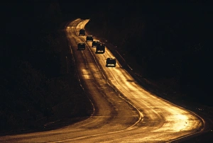 US Southwest Landscapes Drucke: Road at sunset