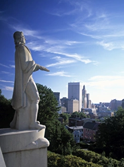 Drucke von Rogersche Gedenkstätte in Providence im US-Bundesstaat Rhode Island Rhode Island Drucke: Rogers William-Gedächtnisstätte