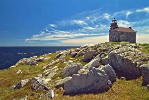 Coastal Landscapes Photography Drucke: Rose Blanche Lightouse