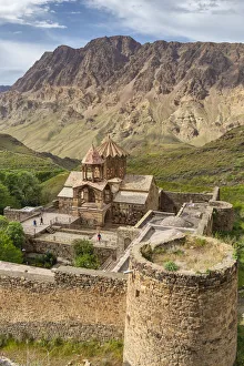 Heiliger Stephan von Armenien-Kloster in der Nähe von Daraschamboh im Osten des Aserbaidschan