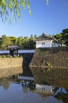 Tor der Sakuradamon im Kaiserpalast in Tokio, Japan