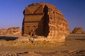 Saudi-Arabien, Madina, n.n. Al-Ula, Madain Salih (auch bekannt als Hegra). Jetzt ein Weltkulturerbe des UNESCO