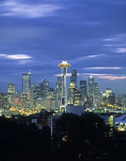 Seattle Skyline Drucke: Seattle skyline fr