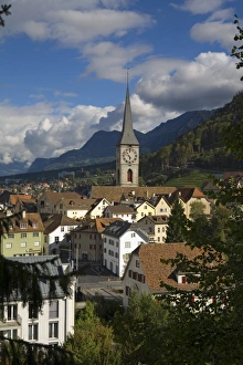Bilder Datiert 2006 Oktober: Wolkenlinie, Chur