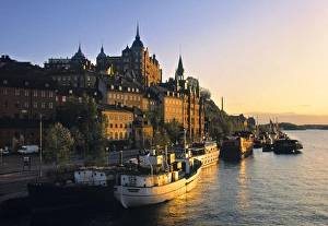 Stockholm Waterfront Drucke: Soder Malarstrand