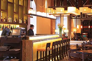 Südamerika Peru Kuzko ein Hotel der Marriot in einer Bar aus dem Kolonialzeit