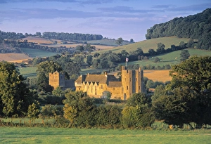Stokesay Castle Shropshire Drucke: Stokesay Castle