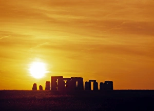 Ancient Monument UK Drucke: Stonehenge