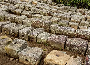 Steinbauwerk, Ruinen von Ingapirca, Ingapirca im Kanton Kanar in der Provinz Ecuador